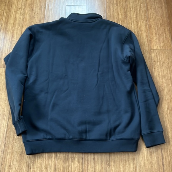 NWT Eddie Bauer Fleece Sherpa Lined Heavy Quarter Zip Sweatshirt Holiday Gift - Picture 5 of 5